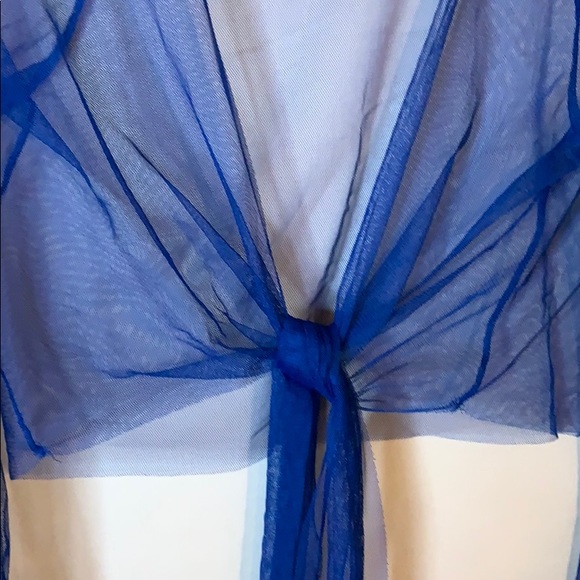 BLUE MESH COVER-UP!!! - Picture 2 of 5